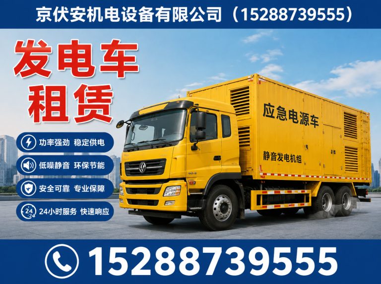 齐齐哈尔应急发电机出租展示图